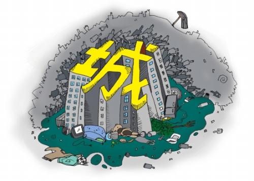 解決建筑垃圾出路的問題，需移動(dòng)破碎站的支持