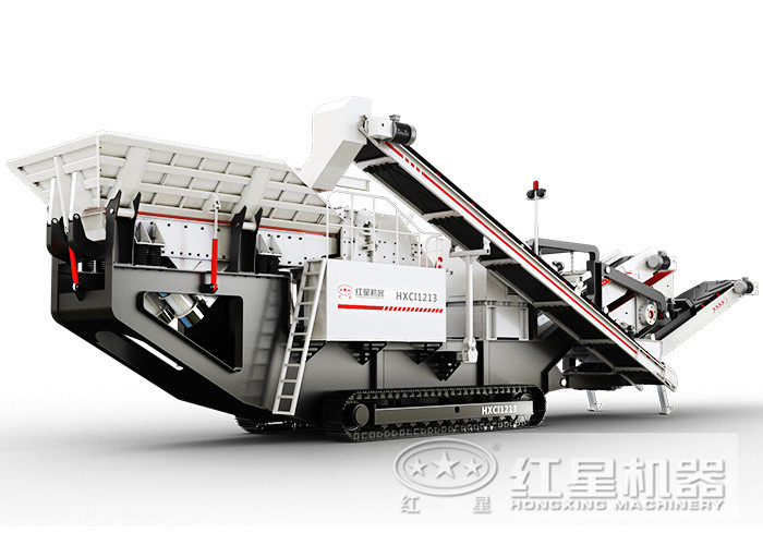 履帶式移動破碎機(jī)——履帶液壓驅(qū)動，一體化作業(yè)效率更高