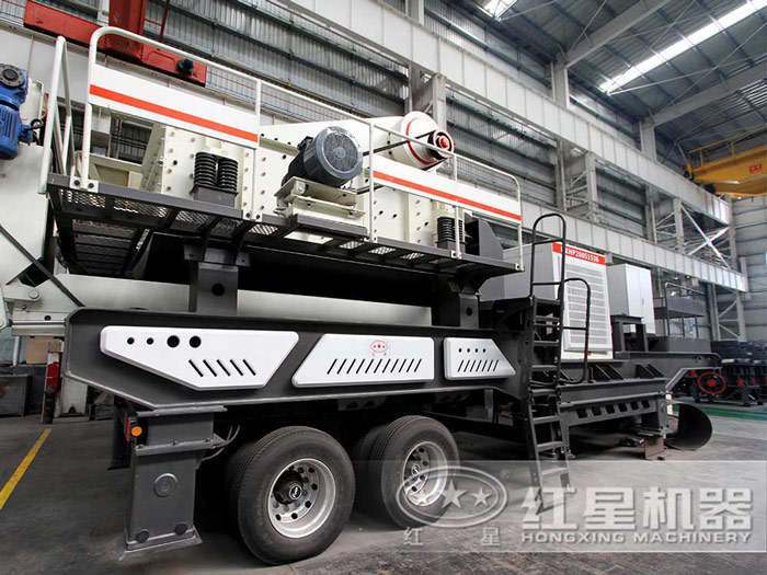 小型車載移動石料破碎機_小投資，大收益