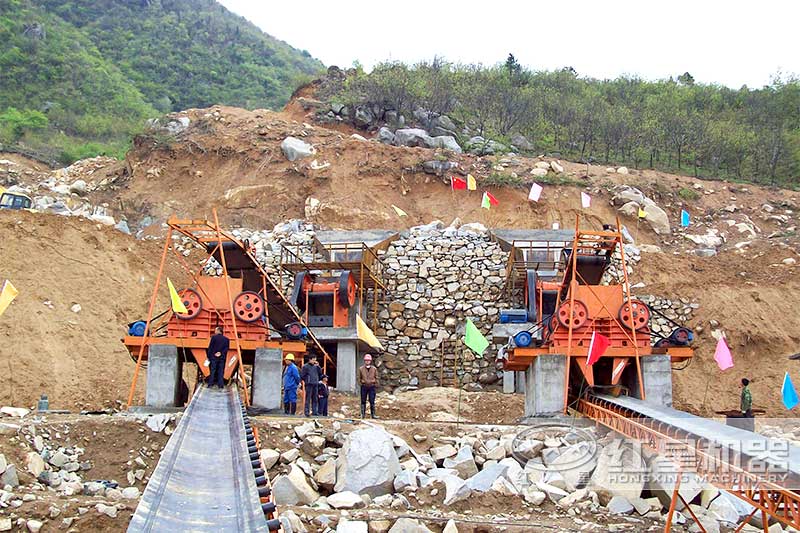 廢棄混凝土再生石子線多少錢一套？鋪路石子一立方價(jià)格多少？